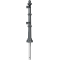 Dekorativ puller i aluminium | serie 495.01B | Hj�rnepost til top- og kn�stang 90�